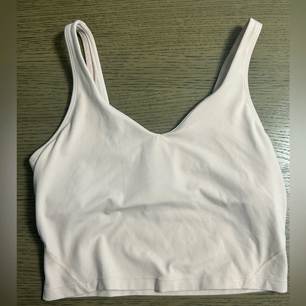 Lululemon Align Light Pink/Cream Tank Top - Picture 7 of 8